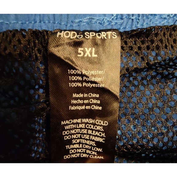 Hodo Men's Blue Swim Trunks 5XL NWT - Picture 6 of 6